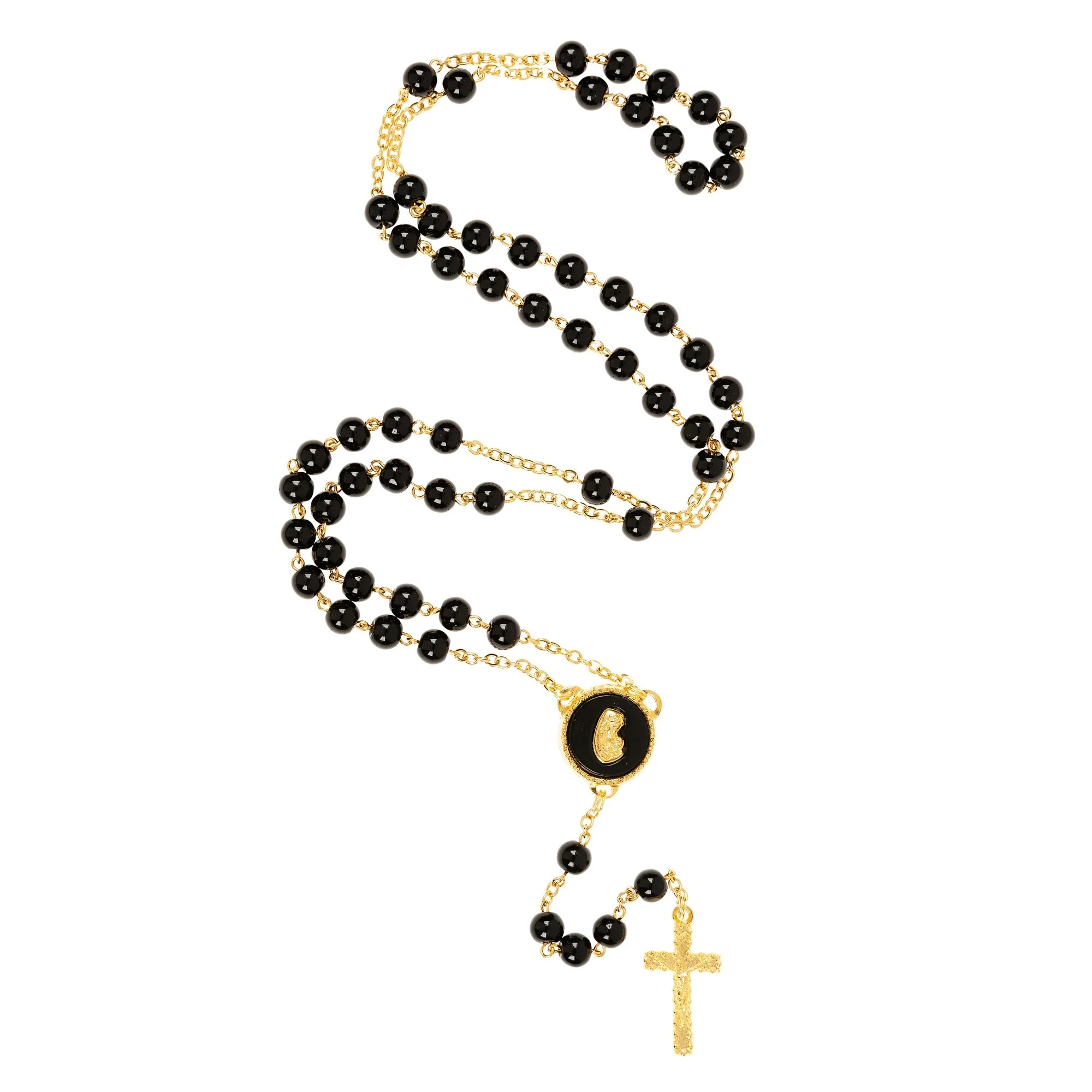 Black St. Michael Rosary - Image 2