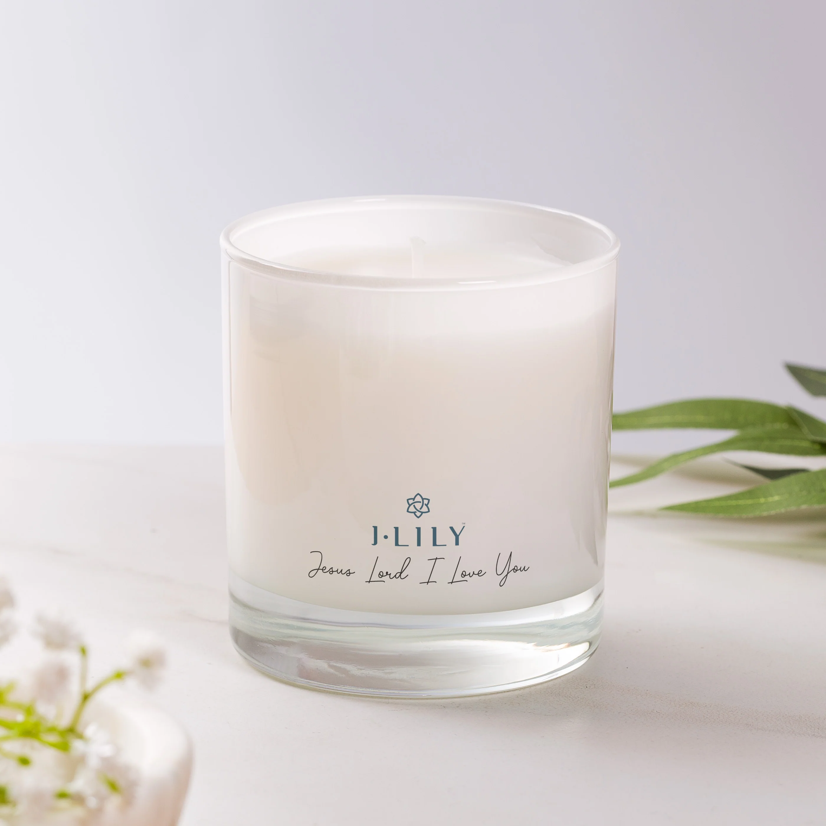 Our Lady of Grace Candle - Image 2
