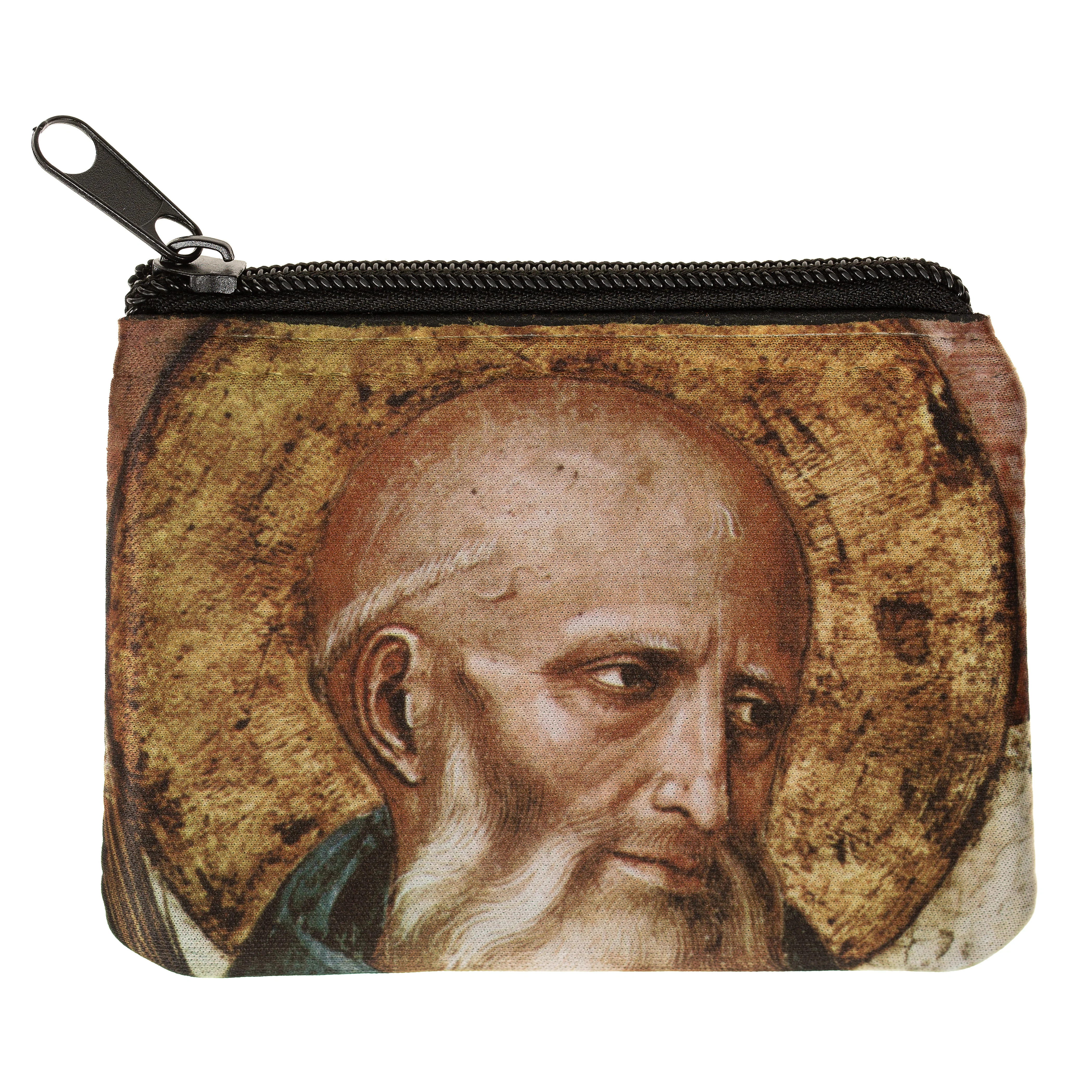 Personalized St. Benedict Rosary Pouch - Image 4