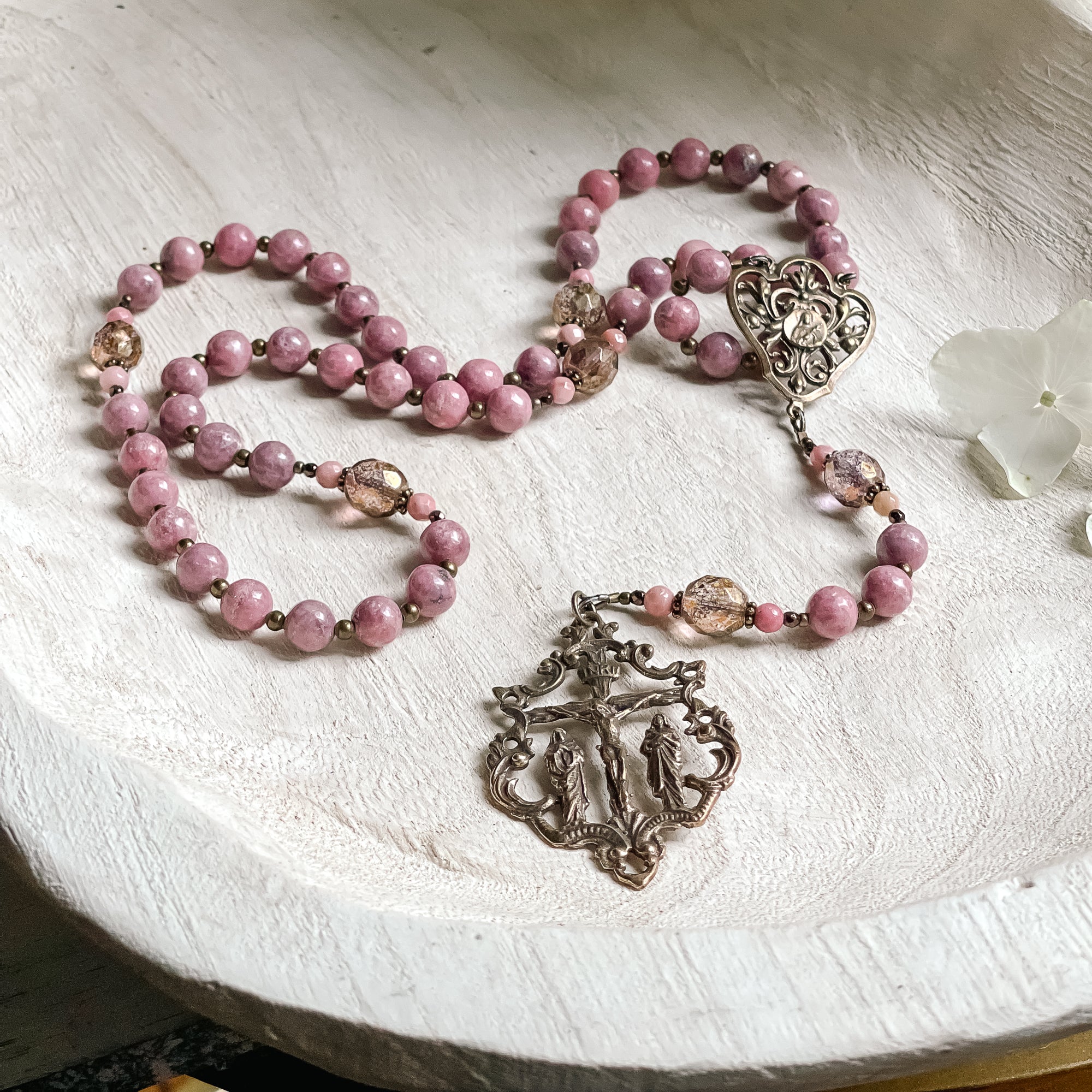 St. Therese Fire of Love Rosary - Image 3